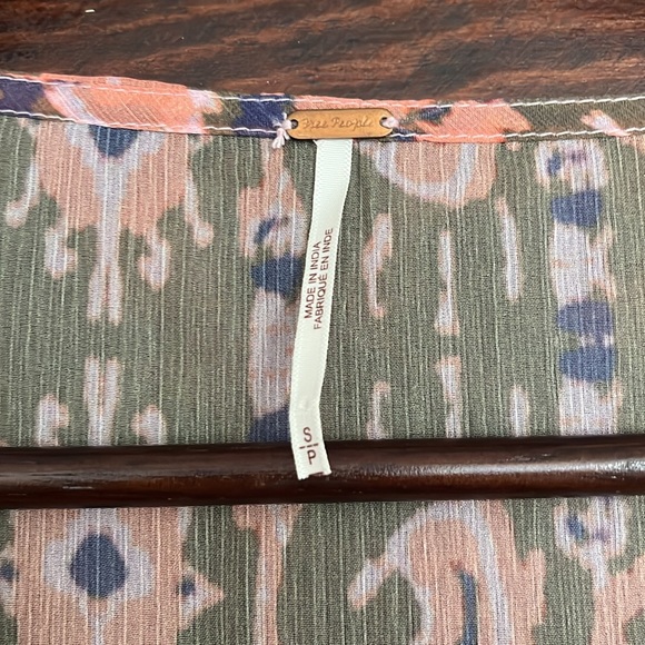 Free People cropped blouse - Picture 2 of 3